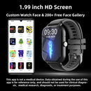 Reloj inteligente deportivo para hombre y mujer, pulsera con pantalla táctil co