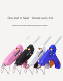 70W Hot Melt Glue Gun With 7MM Transparent Glue Stick Mini Gun Home Electric Heat Temperature Gun Repair Tool Special Stick Set