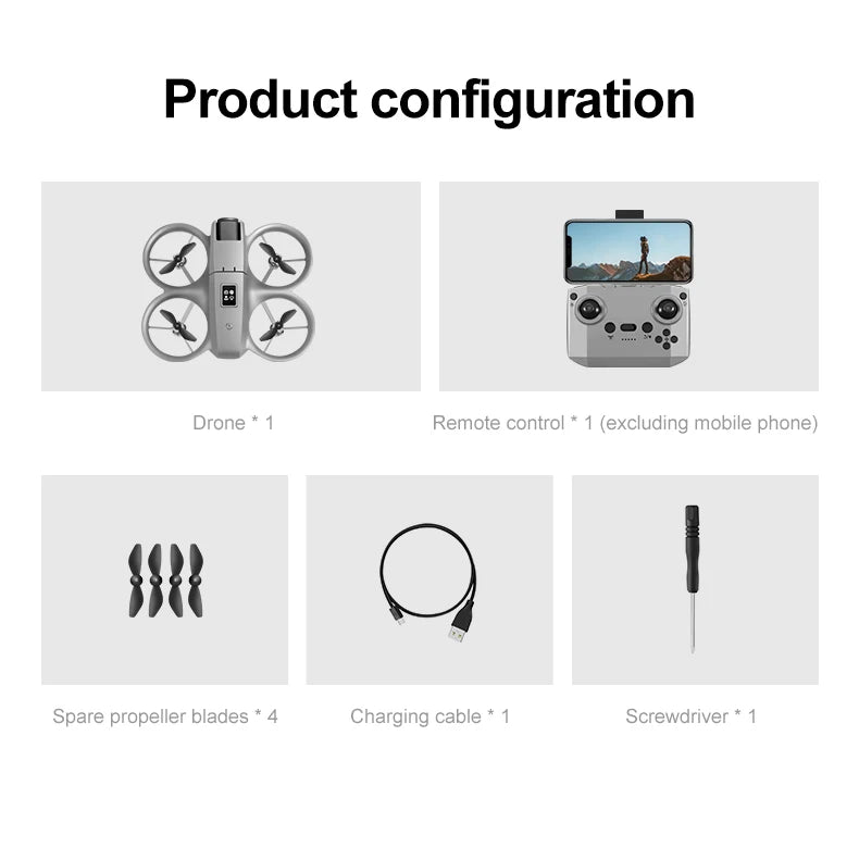 Drone GT3 8K 180 °   Cámara eléctrica ajustable flujo óptico evitación de obstáculos Drone iluminación Control remoto avión de juguete para niños