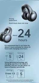 Sony Open Ear Clip Earbuds ENC Wireless Bluetooth5.3 Headphone Noise Cancelling Earphone With Mic For Android iOS xiaomi