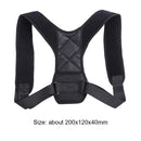 Back Posture Corrector Adjustable Shoulder Brace Lightweight Shoulder Support Belt Spine Alignment Brace for Men Women