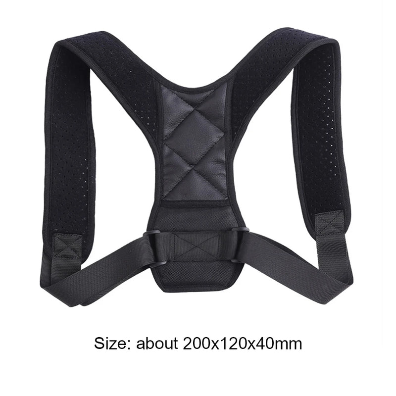 Back Posture Corrector Adjustable Shoulder Brace Lightweight Shoulder Support Belt Spine Alignment Brace for Men Women