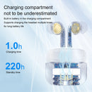 Auriculares inalámbricos Bluetooth Thinkplus originales, auriculares con reducción de ruido ANC, micrófono HD, auriculares para gamers, control de pantalla táctil LED