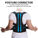 Back Brace Posture Corrector for Women & Men, Adjustable Back Lumbar Support Belt Shoulder Posture Support for Improve Scoliosis