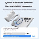 TELESIN-empuñadura magnética para cámara de teléfono, mango remoto con obturador Bluetooth para iPhone 16 15 14 HUAWEI VIVO Vlog Selfie