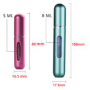 Perfume Bottle Portable Refillable Perfume Bottle with Spray Cosmetic Containers Atomizer for Travel Random Color Wholesale
