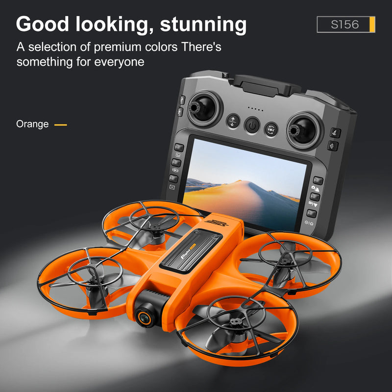 NOVO Drone RC S156 2.4G 5G WIFI Profissional 8K Fotografia Aérea Controle Remoto Aeronave HD Câmera Dupla