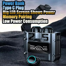 Wireless Headset Noise Reduction HQ High Quality TWS Earphone M25 In-ear Type-C LED Display Recharge Earphone Headphone With Mic