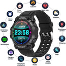 Y56 reloj inteligente con Bluetooth para hombre y mujer, pulsera táctil redonda
