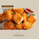 12L Stainless Steel Visible Large Capacity Electric Air Fryer, Multi-function Air Oven, LED Touch Screen,210℃ High Temperature