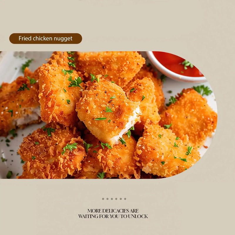 12L Stainless Steel Visible Large Capacity Electric Air Fryer, Multi-function Air Oven, LED Touch Screen,210℃ High Temperature