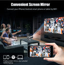 New HY300 Pro plus Projector 4k Android 1280*720P Dual Wifi  Video  Portable Outdoor home hd led proyector cine en casa pro