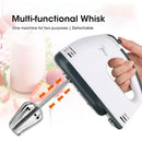 Multi functional electric mixer automatic handheld food mixer egg cream cake dough mixer convenient 7-speed egg beater mixing