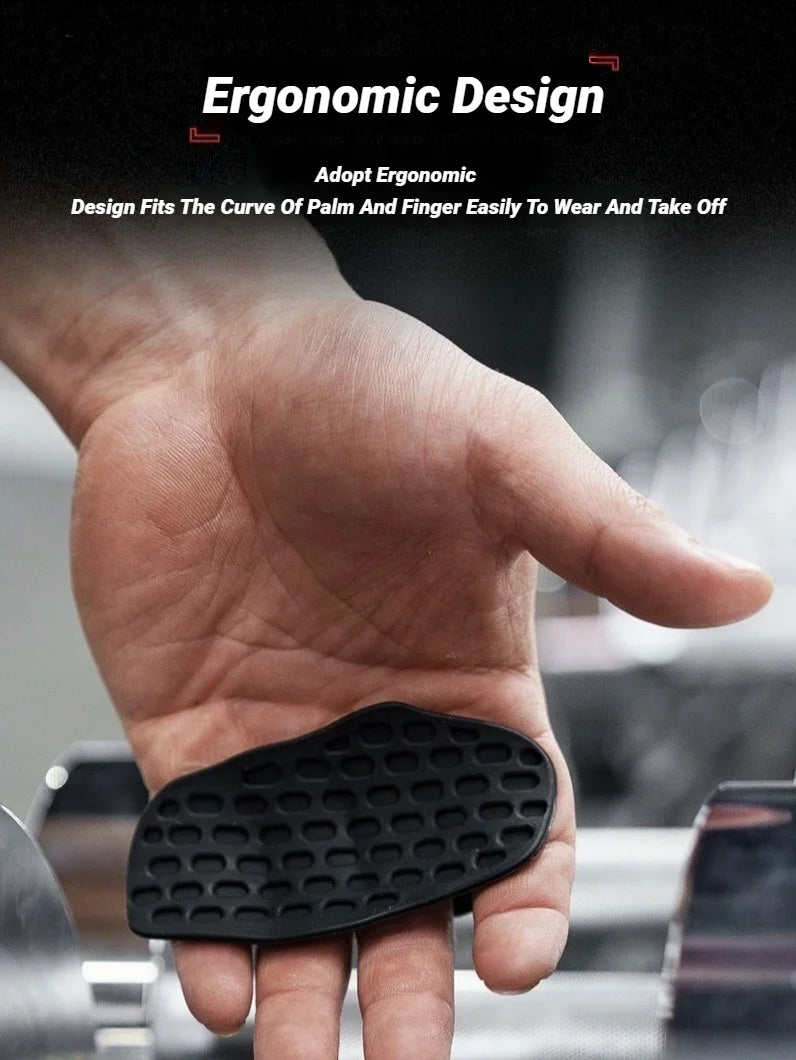 2 uds empuñaduras de levantamiento de pesas guantes de entrenamiento protección de manos Flexible para hombres mujeres gimnasio sin dedos Pull Up culturismo gimnasia