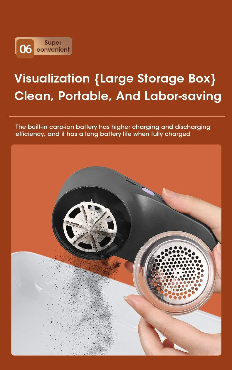 Eliminador de pelusas para ropa, eliminador de pelusas de pellets eléctrico Digital LED, recargable por USB, afeitadora de tela pelusa, suéter, envío directo