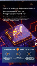 EAFC-bomba de aire inalámbrica para coche, compresor de aire portátil para coche, motocicleta, bicicleta, Inflador de neumáticos eléctrico con pantalla Digital LCD