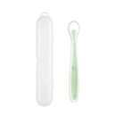 Soft Silicone Baby Spoon Toddler Complementary Food Feeding Training Spoon for Infants Soft Tip Spoon Children's Tableware