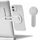 Soporte magnético para teléfono portátil, Monitor de ordenador, teléfono móvil lateral delgado y plegable para iPhone 14 13 12 Series, funda y todos los teléfonos, 2024