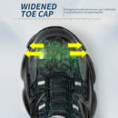 Steel Toe Shoes for Men Indestructible Work Boots Lightweight Safety Shoes Walking Anti-smash Anti-puncture Protective Sneakers