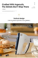 Multi functional electric mixer automatic handheld food mixer egg cream cake dough mixer convenient 7-speed egg beater mixing