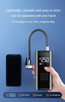 EAFC-bomba de aire inalámbrica para coche, compresor de aire portátil para coche, motocicleta, bicicleta, Inflador de neumáticos eléctrico con pantalla Digital LCD