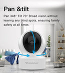 Vstarcam CS49Q 4MP UHD Indoor Camera 2.4/5G Wireless Security PTZ Mini Cam 2-Way Audio Infrared Vision Human Detection IP Camera