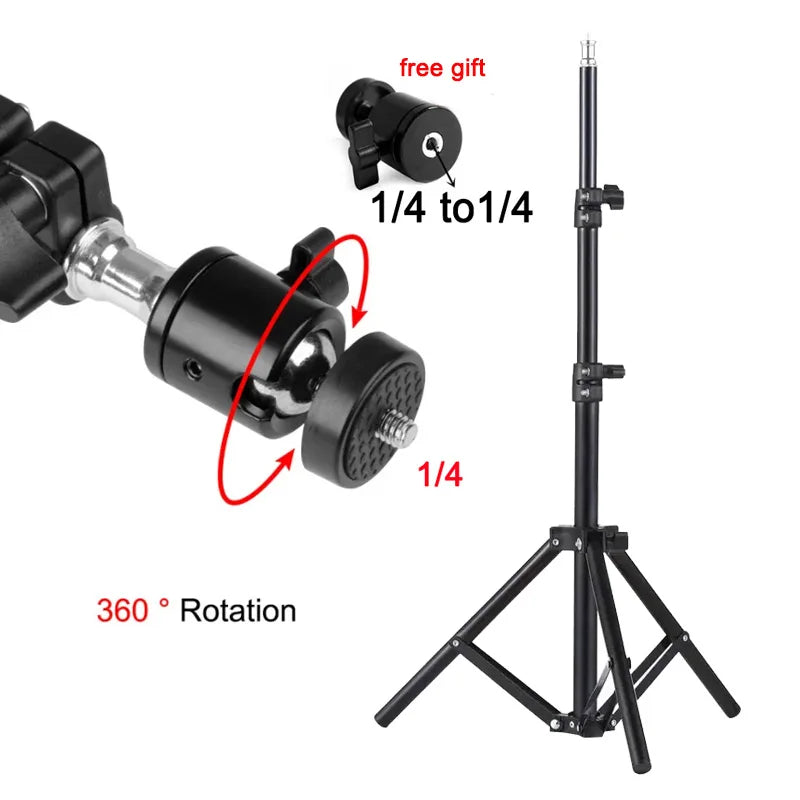 DITONG 110/160cm soporte portátil para magcubic HY300 pro proyector trípode soporte para magcubic HY320mini proyector escalable