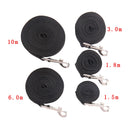 Correa de nailon larga y fuerte para perros, correa de entrenamiento para mascotas de 10m, 15m y 20m, para perros pequeños y grandes, para caminar al aire libre, suministros para Labrodor