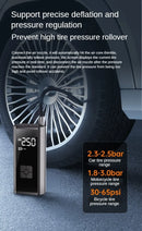 EAFC-bomba de aire inalámbrica para coche, compresor de aire portátil para coche, motocicleta, bicicleta, Inflador de neumáticos eléctrico con pantalla Digital LCD