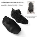 Guantes de gimnasio fortalecedores de agarre empuñaduras de palma de silicona cruciformes agarre de palma protección de manos para gimnasia ejercicio de levantamiento de pesas